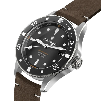 Bremont Supermarine 300M SM40-DT-SS-BK-L-S Bandiera Jewellers