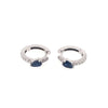 Bandiera Jewellers Diamond & Sapphire Earrings 16232LOBDZ