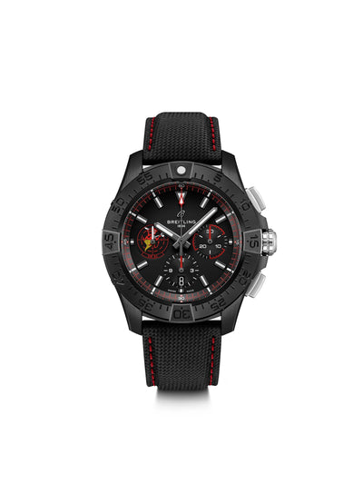 Breitling Avenger B01 Chronograph 44 Night Mission USN Dust Devils SB01473A1B1X1 Bandiera Jewellers