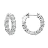 Diamond Hoop Earrings 2.25ct AER-17756 Bandiera Jewellers