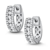 Diamond Hoop Earrings 0.35ct AER-5938 Bandiera Jewellers