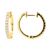 Diamond Hoop Earrings 0.31ct AER-9847-18KT-Y Bandiera Jewellers