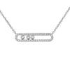 Bandiera Jewellers Diamond Slide Necklace ANK-17903