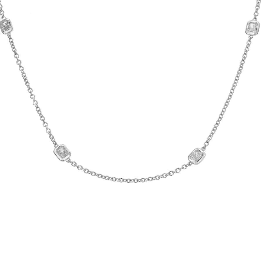 Bandiera Jewellers Diamond Necklace ANK-19437