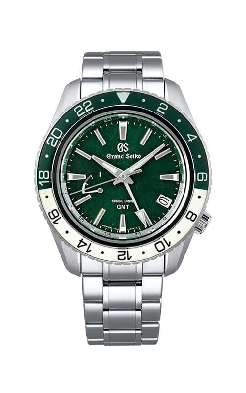 Grand Seiko Sport Collection GMT Triple Time Zone SBGE295G Bandiera Jewellers