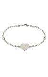 GUCCI Heart Bracelet with Interlocking G YBA645546003 Bandiera Jewellers