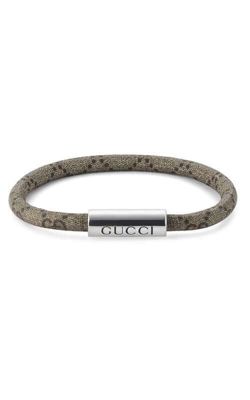 Gucci Trademark GG Supreme Bracelet YBA797156001 Bandiera Jewellers