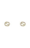 GUCCI Interlocking G studs with diamonds YBD72940800200U Bandiera Jewellers