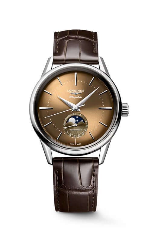 Longines Flagship Heritage Moonphase L4815622 | Bandiera Jewellers