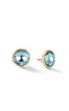Marco Bicego Jaipur Earrings Yellow Gold, Blue Topaz OB1739-TP01-Y Bandiera Jewellers