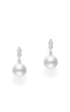 Mikimoto Morning Dew South Sea Cultured Pearl Earrings MEA10328NDXW Bandiera Jewellers