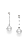 Mikimoto South Sea Pearl & Diamond Earrings MEQ10102NDXW