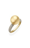 Mikimoto South Sea Cultured Pearl and Diamond Ring MRA10241GDXK Bandiera Jewellers