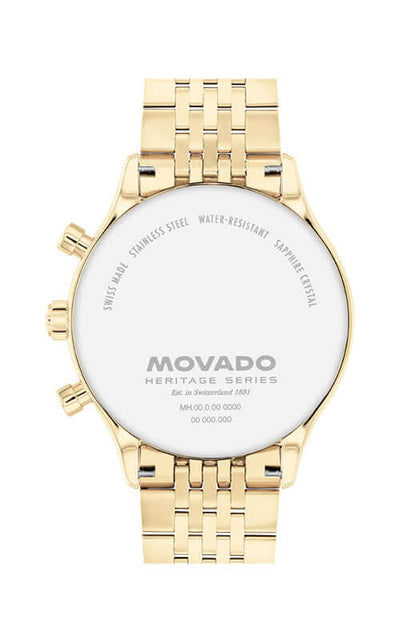 Movado Heritage Series Calendoplan 3650210 | Bandiera Jewellers Toronto