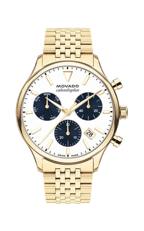 Movado men's heritage watch best sale