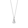 Mikimoto Akoya Cultured Pearl and Diamond Pendant MPH10026ADXW Bandiera Jewellers