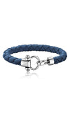 Omega Sailing Blue Braided Rubber Bracelet BA05CW00003 Bandiera Jewellers