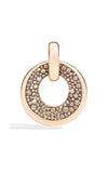 Pomellato Iconica Brown Diamonds Circle Pendant M.B906/O7/BR Bandiera Jewellers