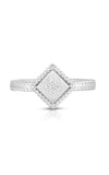 Roberto Coin 18K White Gold Palazzo Ducale Diamond Ring 7772886AW65X Bandiera Jewellers