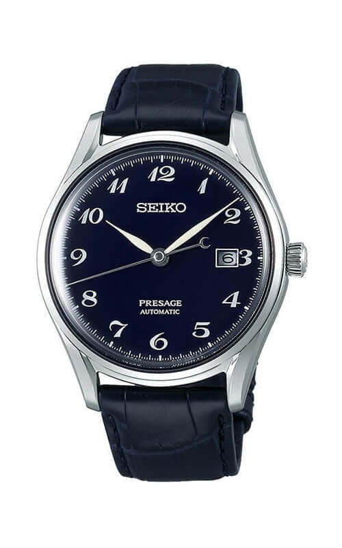 Seiko presage blue dial automatic on sale