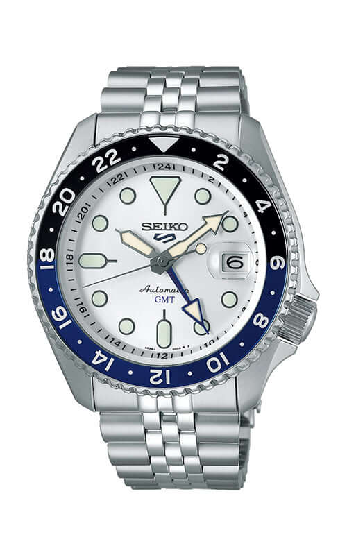 Seiko 5 Sports Automatic GMT SSK033K1 Bandiera Jewellers