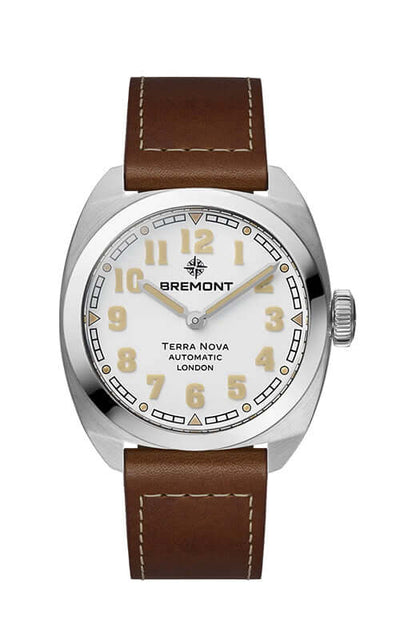 Bremont Terra Nova TN38-ND-SS-WH-L-S /  Bandiera Jewellers