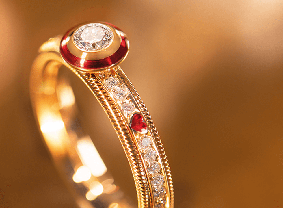 Wellendorff love's duet ring 2025 price