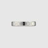 GUCCI Signature GG Silver Ring YBC814712001 Bandiera Jewellers