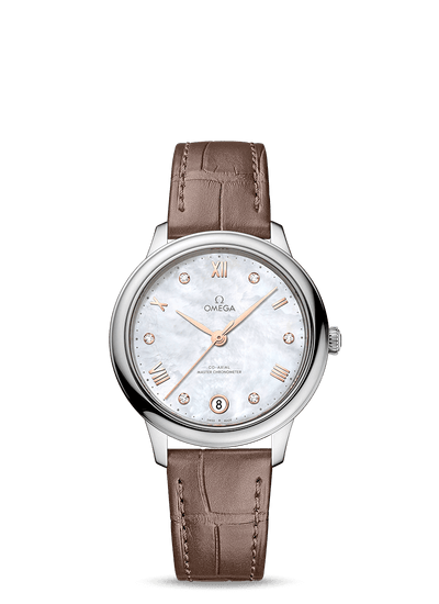 Omega De Ville Prestige Co-Axial Watch 434.13.34.20.55.001 Bandiera Jewellers