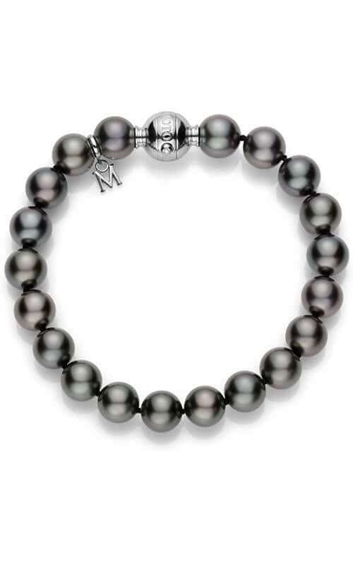 Mikimoto Bracelet Black South Sea Pearl MDS10507BRX06235 Bandiera Jewellers
