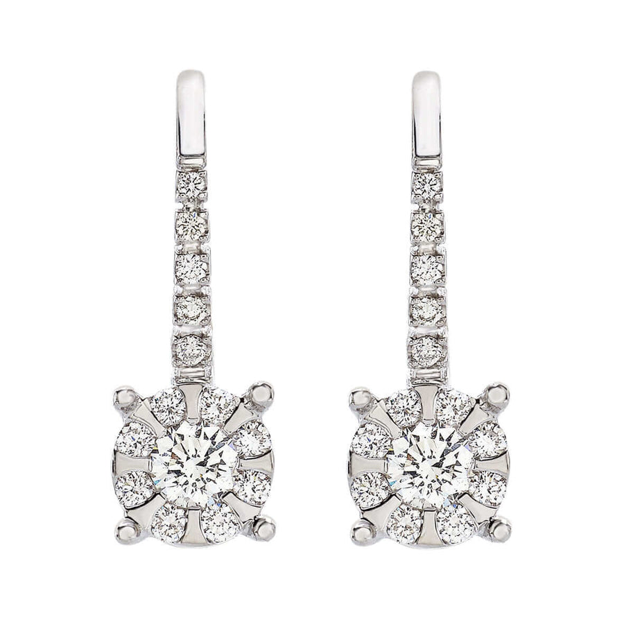 Bandiera Jewellers Diamond Earrings 01037LOB175D