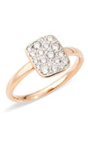 Pomellato 18k Ping Gold Sabbia White Diamond Ring PAB9032O7000DB000 | Bandiera Jewellers Toronto and Vaughan