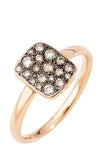 Pomellato 18k Ping Gold Sabbia Brown Diamond Ring A.B903PO7/BR | Bandiera Jewellers Toronto and Vaughan