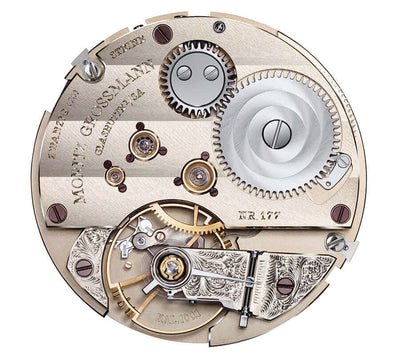 Moritz Grossmann Enamel Arabic Stainless steel MG-001746 | Bandiera Jewellers