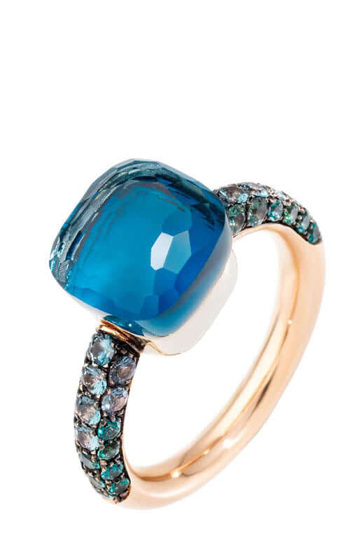 Pomellato deals turquoise ring