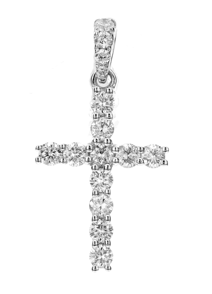 Diamond Cross Pendant 0.50ct ACR-13038 Bandiera Jewellers