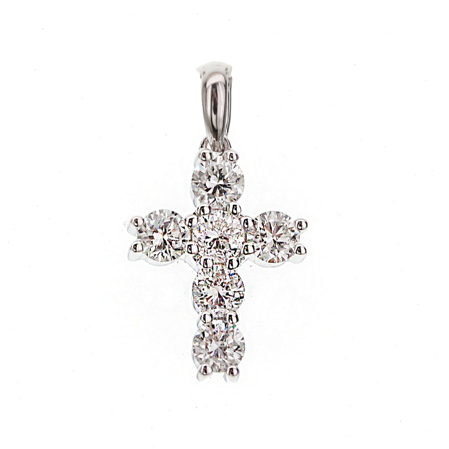 Diamond Cross Pendant 0.50ct ACR-16993 Bandiera Jewellers