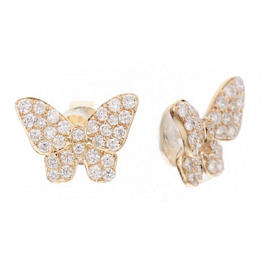 Diamond Earrings 0.45ct AER-16558-Y Bandiera Jewellers