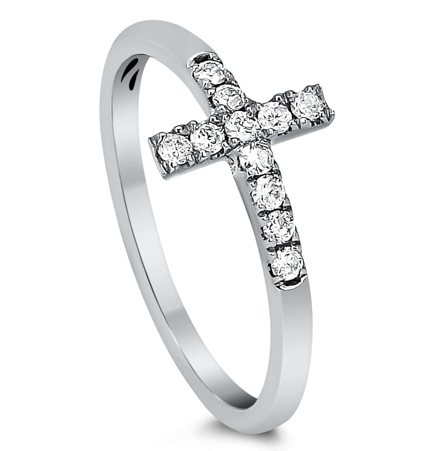 Bandiera Jewellers Diamond Ring 0.17ct ALR-7382