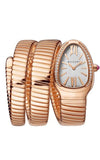 Bulgari Serpenti Tubogas Double-Twirl Rose Gold and Diamond Watch 103002 Bandiera Jewellers