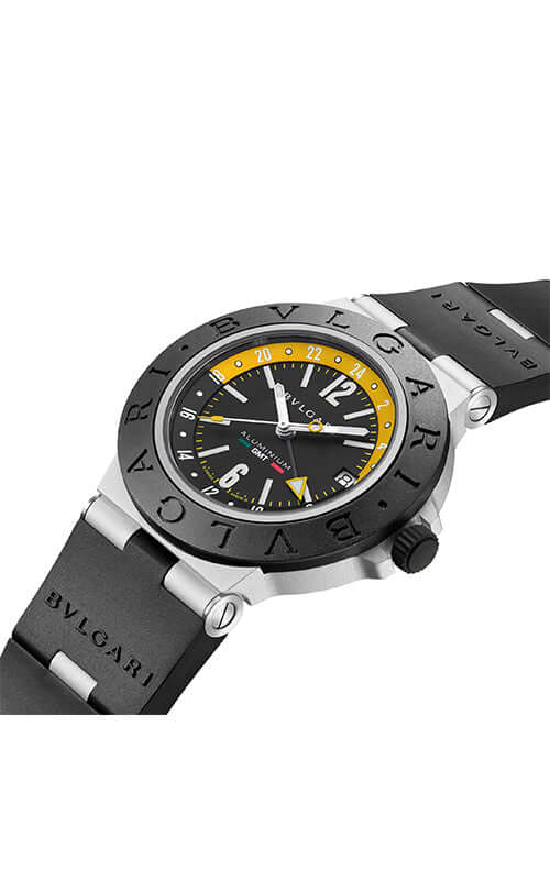 Bulgari “Amerigo Vespucci Special Edition” 40mm Aluminium Watch 103702 Bandiera Jewellers