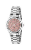 GUCCI G-Timeless Pink Laquered Multi-Bee Watch YA1265033 Bandiera Jewellers