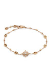 Gucci Flora Rose Gold & Diamond Bracelet YBA702389001 Bandiera Jewellers