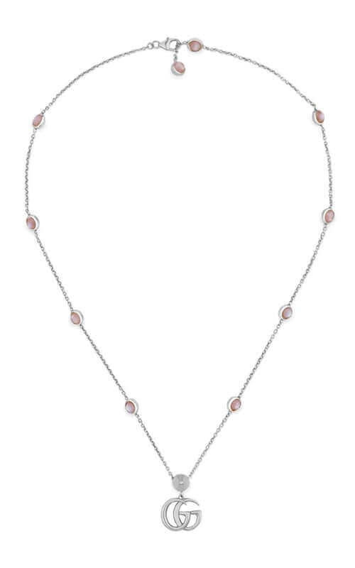 Gucci Marmont Silver Necklace YBB52739900200U Bandiera Jewellers