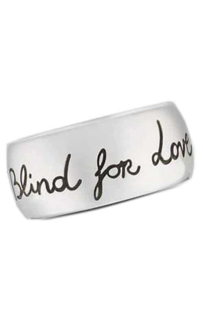 GUCCI Blind For Love Silver Ring YBC455248001014 | Bandiera Jewellers Toronto and Vaughan