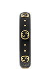 GUCCI 18K Yellow Gold & Black Synthetic Corundum Icon Ring YBC679262001 | Bandiera Jewellers Toronto and Vaughan