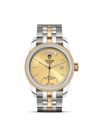 Tudor Glamour Date+Day M56003-0005 Bandiera Jewellers Vaughan
