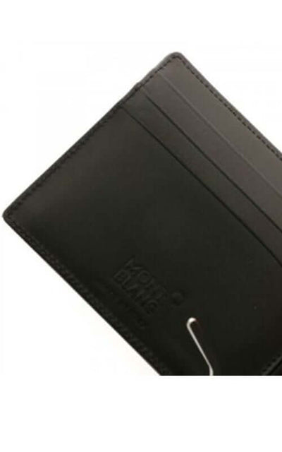 Montblanc Meisterstück Wallet 6cc with Money Clip (Black) MB126204 | Bandiera Jewellers Toronto and Vaughan