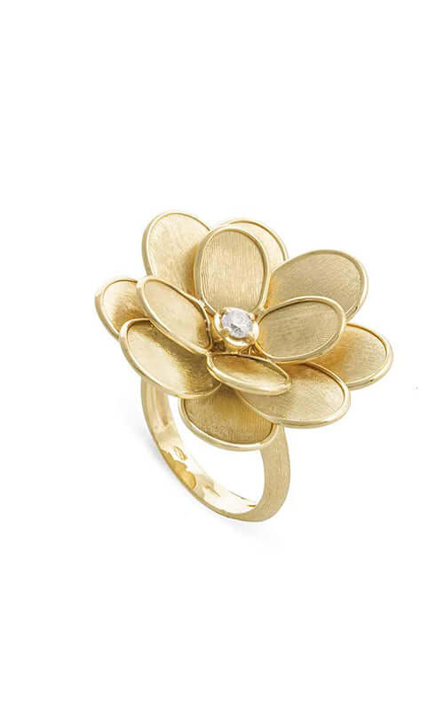 Marco Bicego Petali Gold & Diamond Ring AB606-B-Y Bandiera Jewellers