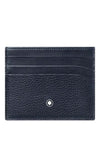 Montblanc Meisterstück Soft Grain Pocket 6cc Blue MB127947 | Bandiera Jewellers Toronto and Vaughan